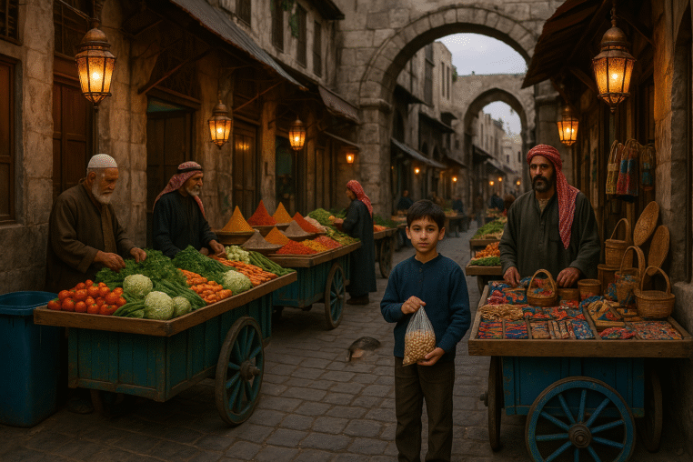 باعة متجولون ,بسطات